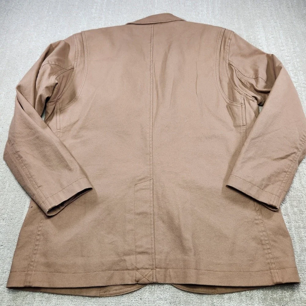 Duluth Blazer Men Medium Flex Firehose Presentation Stretch‎ Canvas Sport Coat